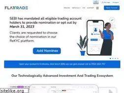 Sites similar to flattrade.in