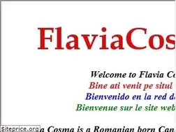 Sites similar to flaviacosma.com