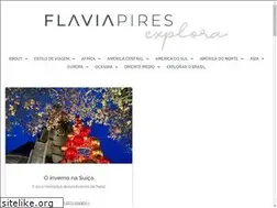 Sites similar to flaviapiresexplora.com.br