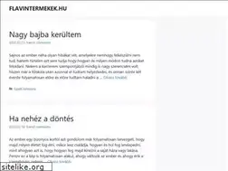 Sites similar to flavintermekek.hu