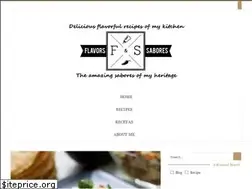 Sites similar to flavorsandsabores.com