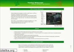 Sites similar to flawlesswidescreen.org