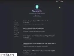 Sites similar to flawsomedev.com