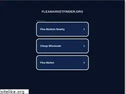 Sites similar to fleamarketfinder.org