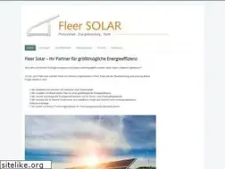 Sites similar to fleer-solar.de