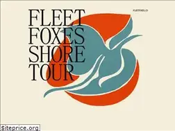 Sites similar to fleetfoxes.com