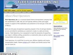 Sites similar to fleetoperators.com