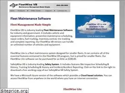 Sites similar to fleetwisevb.com