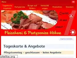 Sites similar to fleischerei-hoehne.de