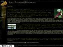 Sites similar to fleischfressendepflanzen.de