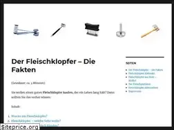 Sites similar to fleischklopfer-kaufen.de