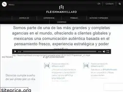 Sites similar to fleishmanhillard.mx