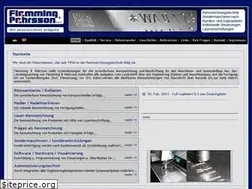 Sites similar to flemming-pehrsson.de
