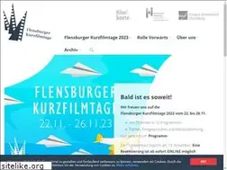 Sites similar to flensburger-kurzfilmtage.de