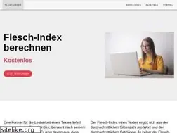 Sites similar to fleschindex.de