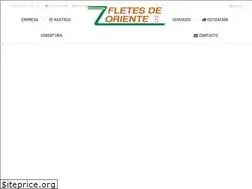 Sites similar to fletesdeoriente.com