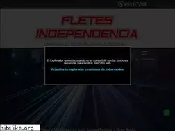 Sites similar to fletesindependencia.com.ar