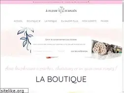 Sites similar to fleurdanais.com