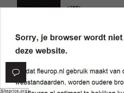 Sites similar to fleurop.nl