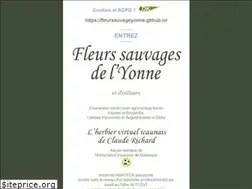 Sites similar to fleursauvageyonne.github.io