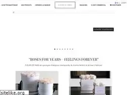 Sites similar to fleursdeparis.fr