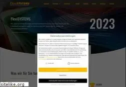 Sites similar to flexisystems.de