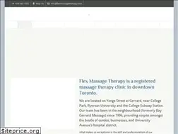 Sites similar to flexmassagetherapy.com