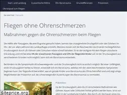 Sites similar to fliegen-ohne-ohrenschmerzen.de
