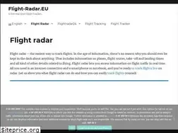 Sites similar to flight-radar.eu