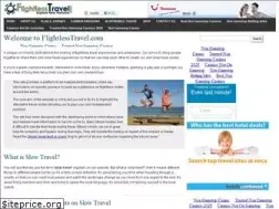 Sites similar to flightlesstravel.com