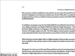 Sites similar to flightschool.sg