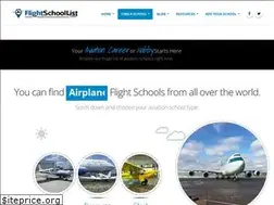 Sites similar to flightschoollist.com