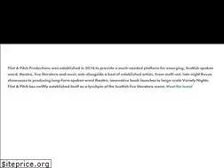 Sites similar to flintandpitch.com