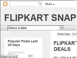 Sites similar to flipkartsaleonline.blogspot.com