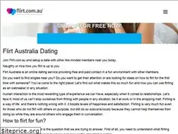 Sites similar to flirt.com.au