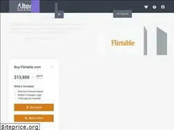 Sites similar to flirtable.com