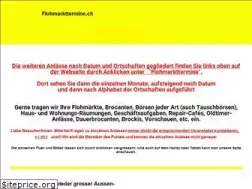 Sites similar to flohmarkttermine.ch