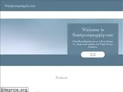 Sites similar to flojetpumpsupply.com
