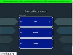 Sites similar to floorballforums.com