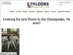 Sites similar to floorsunlimitedva.net