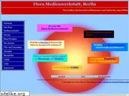 Sites similar to flora-medienwerkstatt-berlin.info