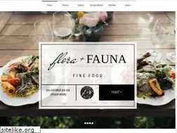 Sites similar to floraandfaunafinefood.com