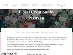 Sites similar to floralcreationsbynasreen.com
