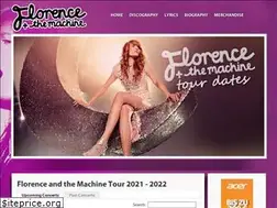 Sites similar to florenceandthemachinetour.com