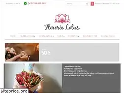 Sites similar to florerialotus.com