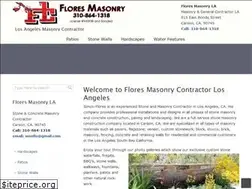 Sites similar to floresmasonryla.com