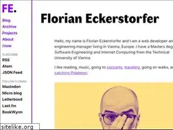 Sites similar to florianeckerstorfer.com