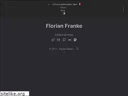 Sites similar to florianfranke.dev