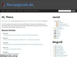 Sites similar to florianjacob.de