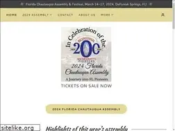 Sites similar to floridachautauquaassembly.org